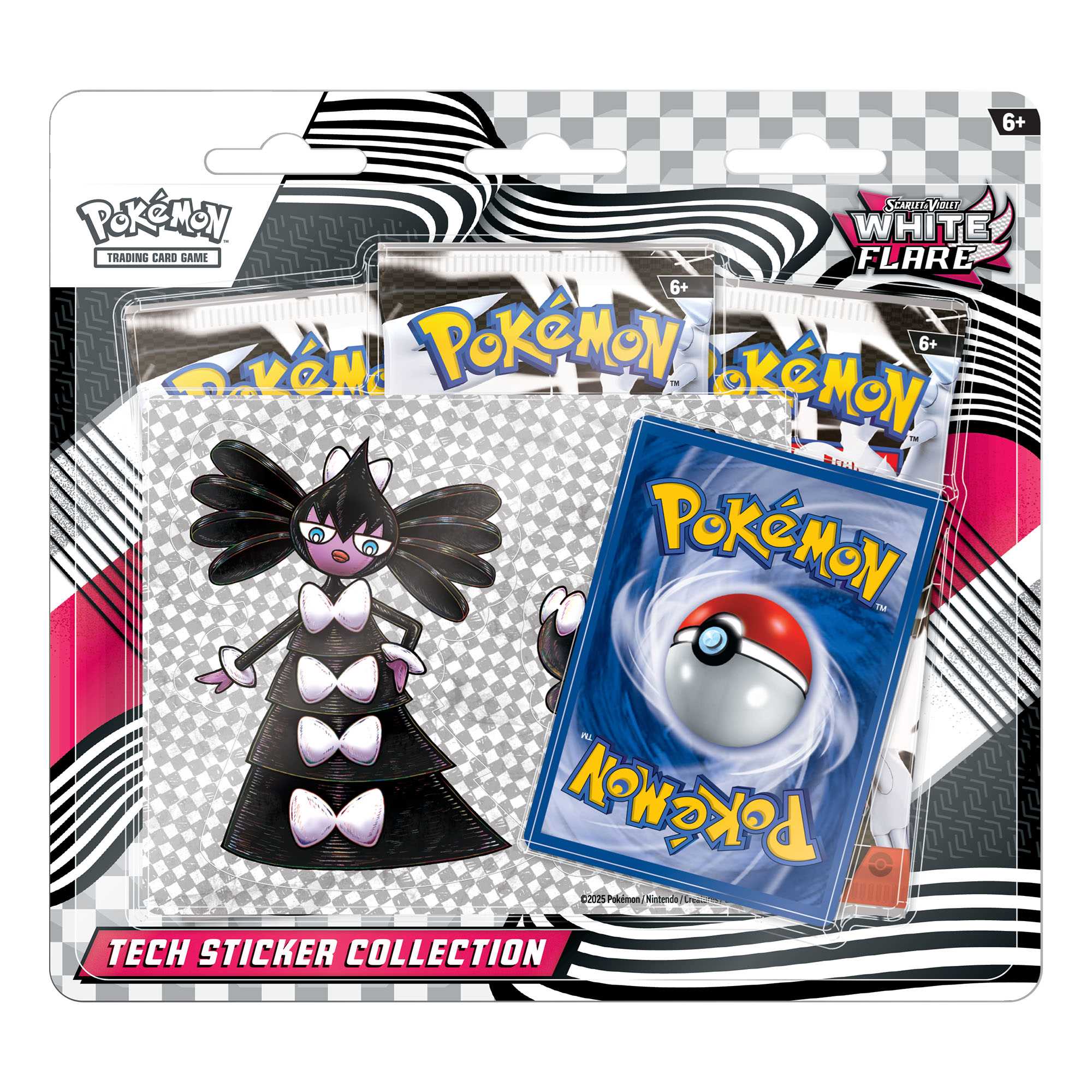 Pokémon TCG: Scarlet & Violet 10.5 - Black Bolt - Tech Sticker Collection Reuniclus