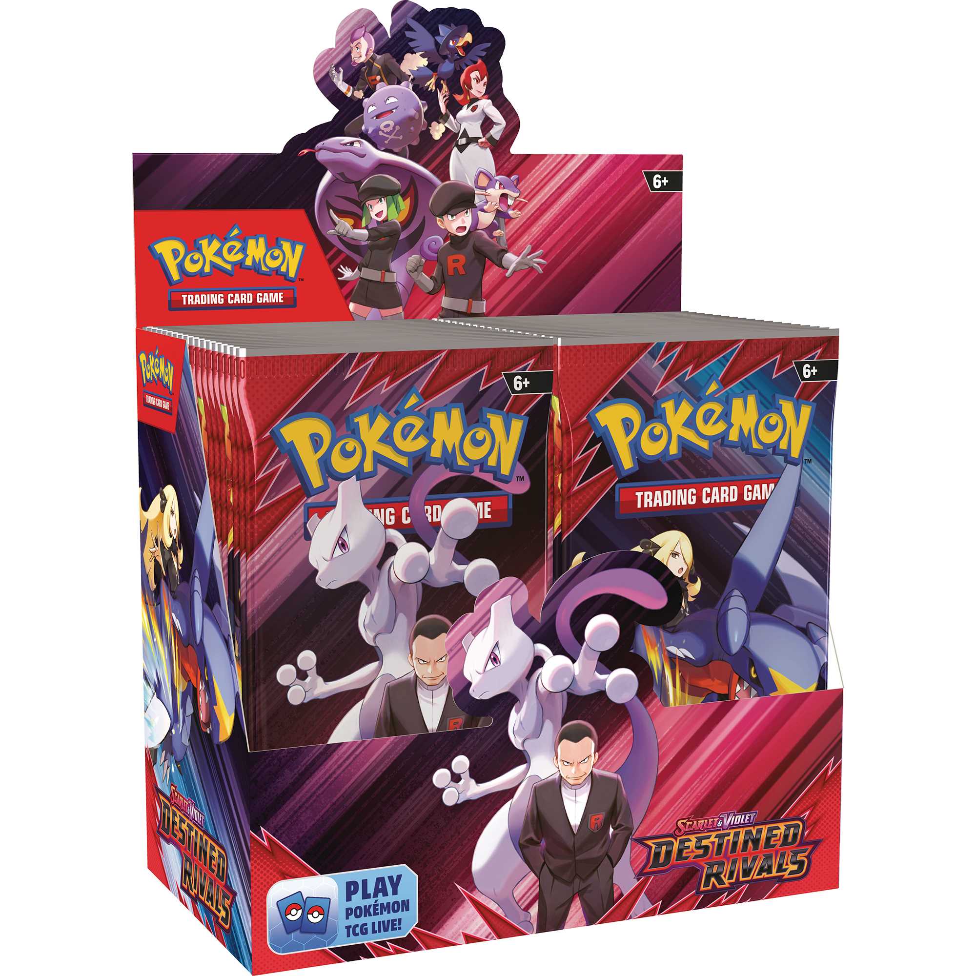 Pokémon TCG: Scarlet & Violet 10 - Destined Rivals - Booster Display