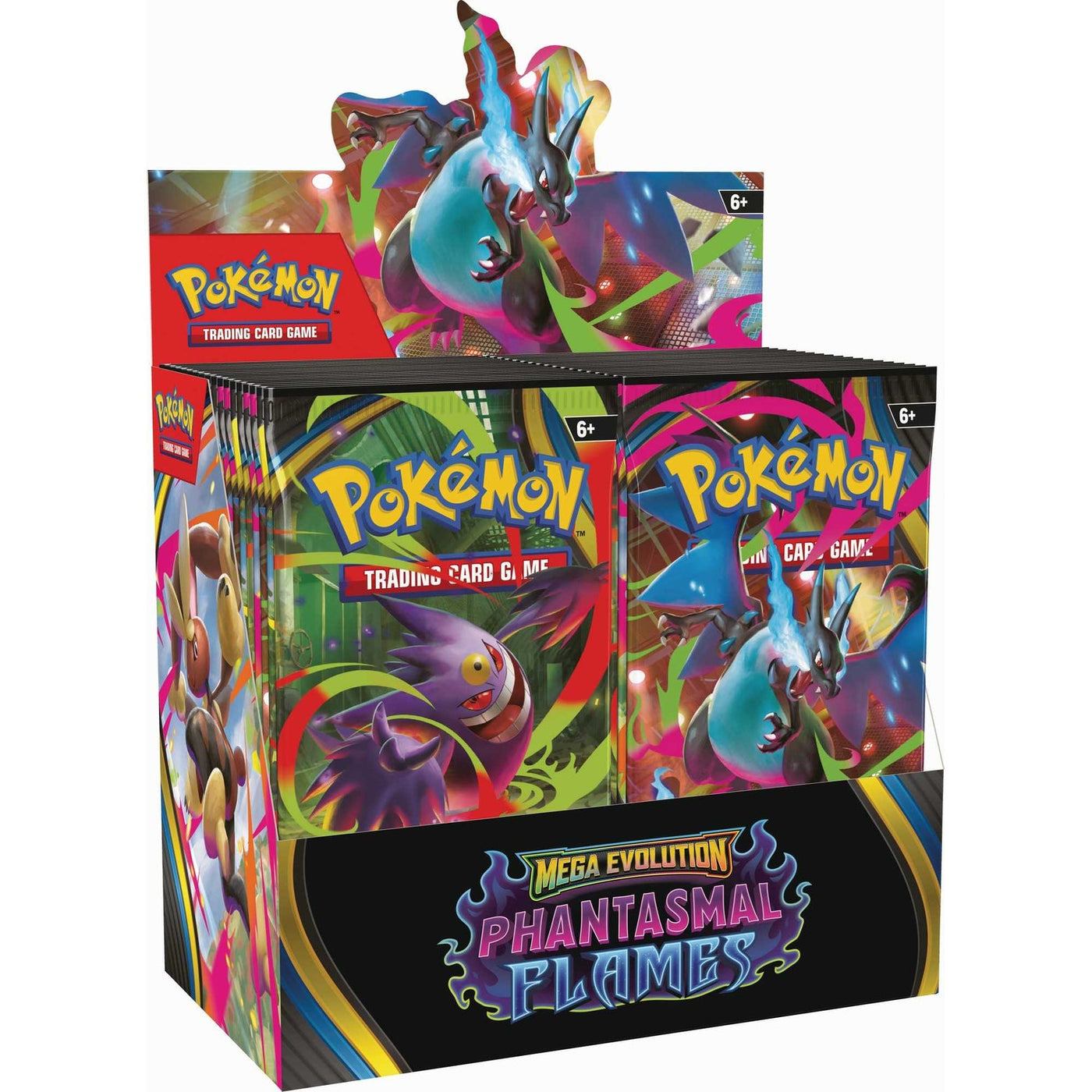 Pokémon TCG: Mega Evolution Phantasmal Flames - Booster Display