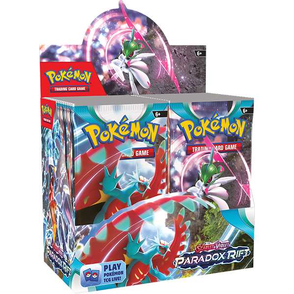 Pokémon TCG: Scarlet & Violet 4 - Paradox Rift - Booster Display