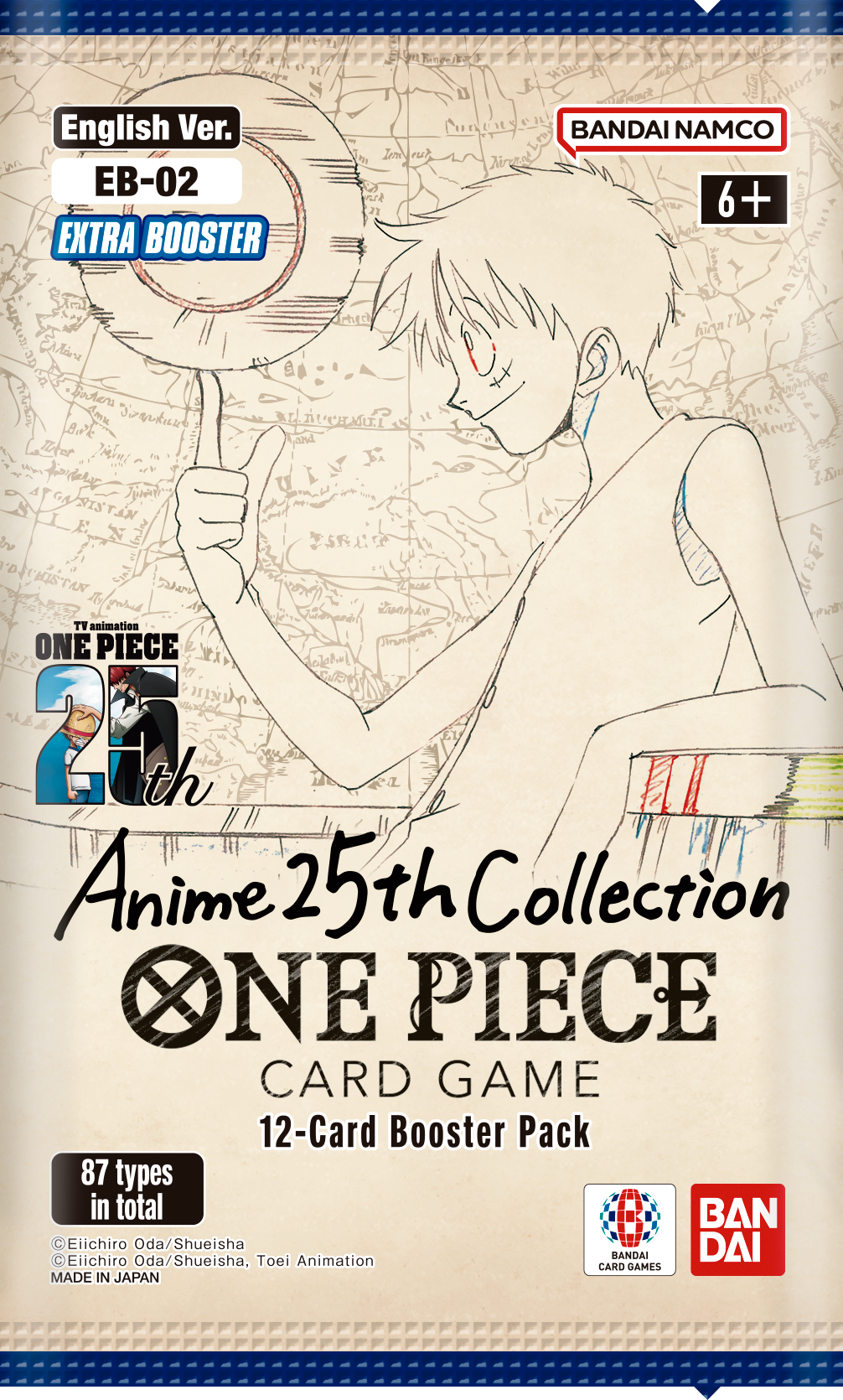 One Piece Card Game: Extra Booster Anime 25th Collection (EB-02)