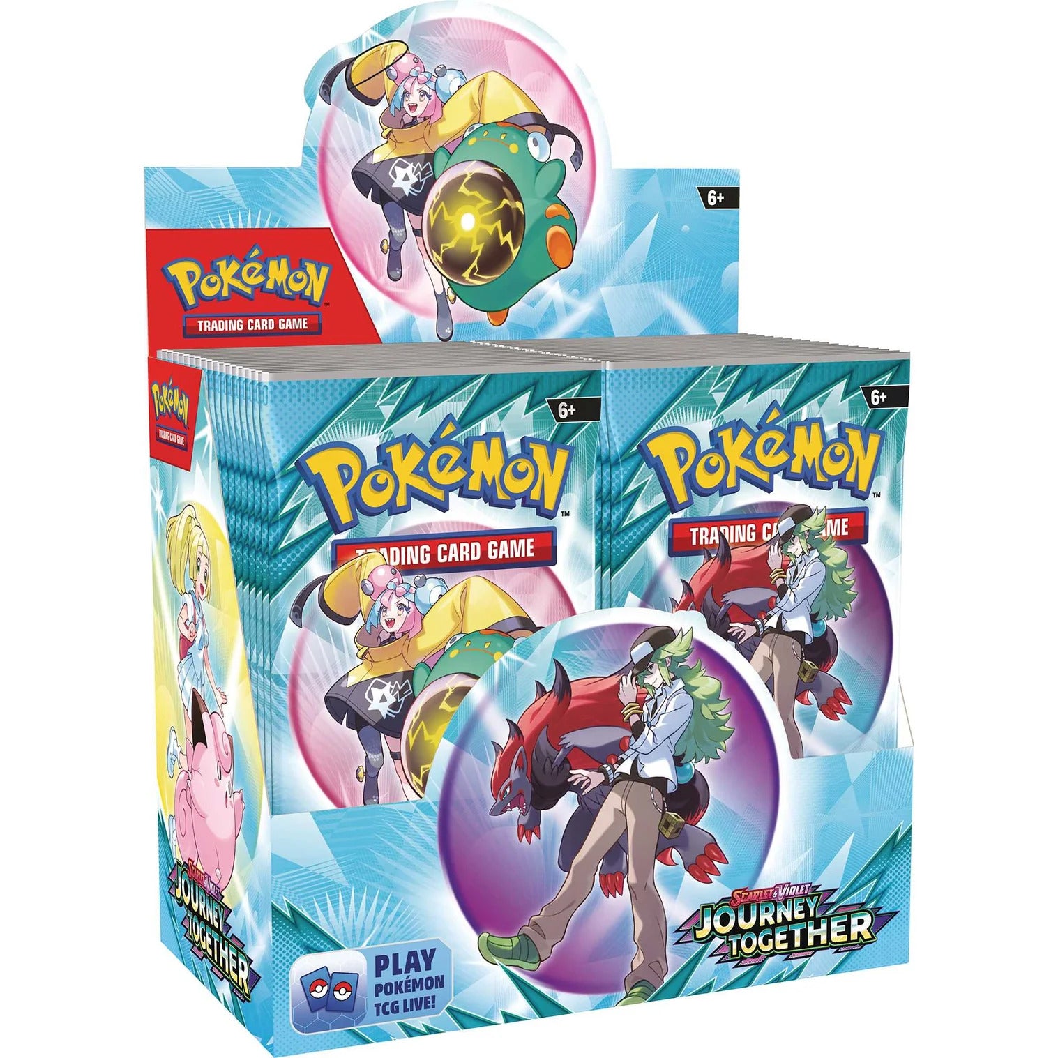 Pokémon TCG: Scarlet & Violet 9 – Journey Together - Booster Display